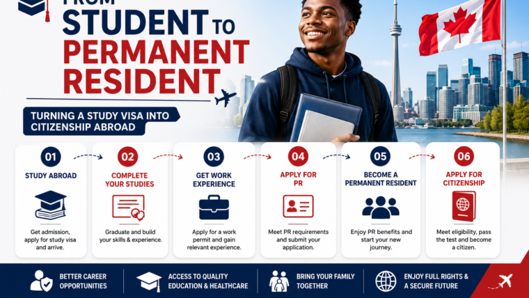 From Student To Permanent Resident: Turning A Study Visa Into Citizenship Abroad