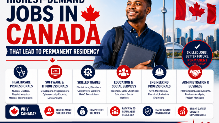 Highest-Demand Jobs In Canada That Lead To Permanent Residency