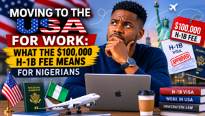 Moving To The USA For Work: What The $100,000 H-1B Fee Means For Nigerians