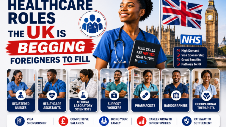 The Healthcare Roles The UK Is Begging Foreigners To Fill