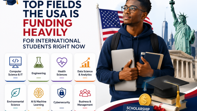 Top Fields The USA Is Funding Heavily For International Students Right Now
